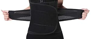Renjie Waist Trimmer Trainer Cinchers Exercise Fitness Ab Belt for Men and Women