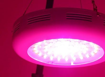 Eyourlifeus 1x135w LED Grow Light UFO 45x3w Ir Uv Flower Plant Grow Lamp Full Spectrum with 3w Leds