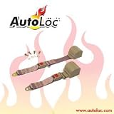 2 Point Retractable Tan Lap Seat Belt (1 Belt) Safety Seat Belts