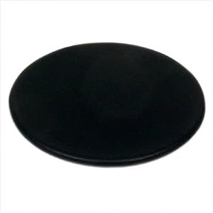Genuine Black Leather Wrapped Edge Bonded Coaster