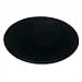 Genuine Black Leather Wrapped Edge Bonded Coaster
