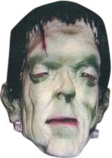 Adult\'s Frankenstein Halloween Costume Mask
