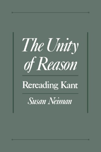 the unity of reason rereading kant