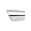 Rush Replacement Tips for Crossover Series Full Systems - Color : chrome - Size : Angle Tip