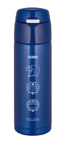 THERMOS ドラえもんランチ&ボトルセット 【Amazon.co.jp限定】 真空断熱ストローボトル FDR-550FD BL&フレッシュランチボックス DBR-280D LG