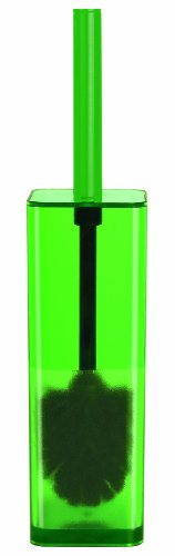 Spirella 10.15307 Cubo clear-gr&uuml;n WC-B&uuml;rste