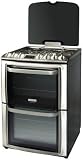 60cm Insight Dual Fuel Cooker c/w 4 Burner Gas Hob (EKM6047XN)  from Electrolux