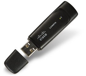Cisco-Linksys Refurbished Wireless-G Compact USB