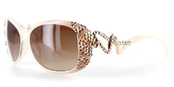 Buy Antigua Designer-Inspired Sunglasses with Dozens of Genuine Swarovski Crystals For Stylish,... by Big Planet Eyewear