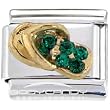 Crystal Gem May Birthstone Sandal Italian Charm