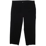 Plus Larry Levine Plus Hidden Elastic Slimming Pants