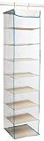 Closet Complete 23008 Organizing For Dummies Hanging 8-Shelf Durable Canvas Organizer