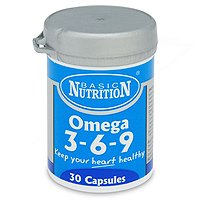 Omega 3, 6 and 9 - 30 Tablets (Helps Keep Your 