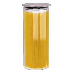 VORRATSDOSE AUS BOROSILIKAT-GLAS MIT EDESTAHL + SILIKON LUFTDICHT MAXI