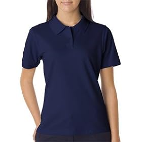 Buy adidas Ladies ClimaLite Stretch Pique Polo by adidas