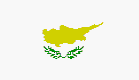 Cyprus Flag 7.5 x 5cm Key Ring