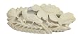 Hand carved bone brooch pin - bird and flower design