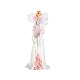 Click here to buy ANGEL OF GRACE 15 Polyresin Tassel Duck House Doll ~Retired by Duck House Doll.