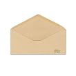 Ampad Envirotec 100% Recycled Business Envelopes, # 10,  22 Pound Paper, Gummed Closure, V-Flap, 500 Per Box (19702)