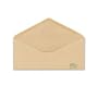 Ampad Envirotec 100% Recycled Business Envelopes, # 10,  22 Pound Paper, Gummed Closure, V-Flap, 500 Per Box (19702)