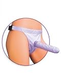 Nasswalk Novelties Vibrating Dong With Harness, Lavender