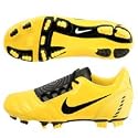 Nike Total90 Shoot II Extra Firm Ground Football Boots - Yellow/Black/Fog - Kids