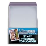 25 - Ultra Pro (81145) 3 X 4 Top Loader Card Holder for Baseball, Football and other Sports & Gaming Cards