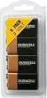 9 Volt Duracell Alkaline Batteries Coppertop 4 Pack MN1604