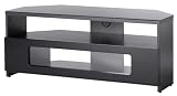 Alphason AP1100CB-BLK- LCD TV Corner Cabinet for Screens up to 55- Black Finish