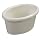 Carlisle S31042 Bone 2 Oz. Oval Melamine Ramekin (Case of 48)