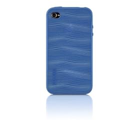 Belkin Grip Graphix Silicone Sleeve for iPhone 4 - Vivid Blue Clear by 