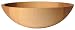 One-piece Solid Hardwood 15 Bowl - Natural