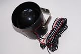 EASY TO FIT 12V REMOTE CONTROLLED CAR PROTECTION/SECURITY ALARM WITH 120DB SIREN