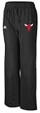 Chicago Bulls Women's Black Team Graphic Stretch Fleece Pant