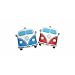 VW Volkswagen Camper Van Keyring - Blue