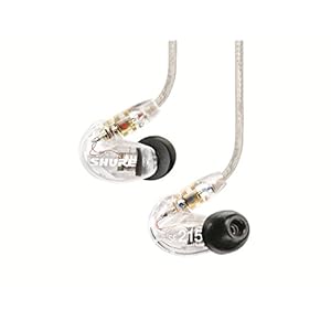 【国内正規品】SHURE カナル型 高遮音性イヤホン SE215 クリアー SE215-CL-J