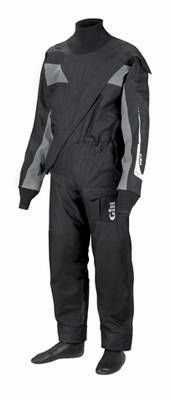 Gill Atmungsaktiver Junior Frontreissverschluss Trockenanzug, Schwarz, XL