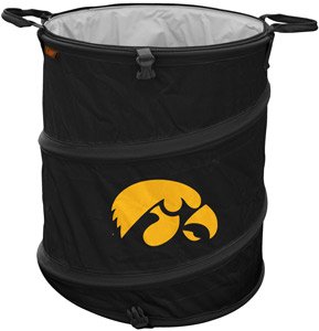  Iowa Hawkeyes Black Collapsible Storage Can/ Cooler