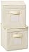 Origami RB-CUBE2-CR Cube for Book Shelf, Cream, 2-Piece