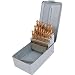29 Pc Titanium Coated High Speed Seel Drill Bit Set