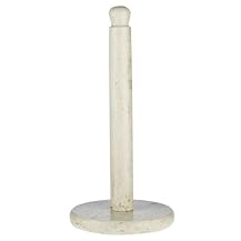 Marble Paper Towel Holder - Ivory
