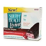31piYKKgemL. SL160  South Beach Living Snack Bar Delights, Whipped Berry 6 bars Reviews