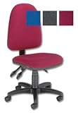 Trexus Office Operator Chair Asynchronous High Back H510mm W465xD450xH425-540mm Burgundy