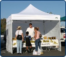 Caravan Canopy 20573 5ft Std White Side