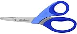 Westcott Titanium Ultra Smooth Straight Shears, 8 Inches, Blue (14419)