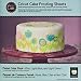 Cricut Cake Frosting Sheets: Pastel Colors
