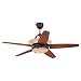 Monte Carlo 5AHR60RBD-L Arch 60-Inch 5-Blade Ceiling Fan, Roman Bronze Finish