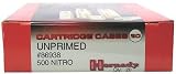 Hornady Unprimed 500 Nitro Cartridge Case