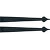 Set of 4 Decorative Carriage House Garage Door Hinges