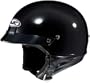 HJC CS-2N BLACK MOTORCYCLE Open-Face-Helmet
